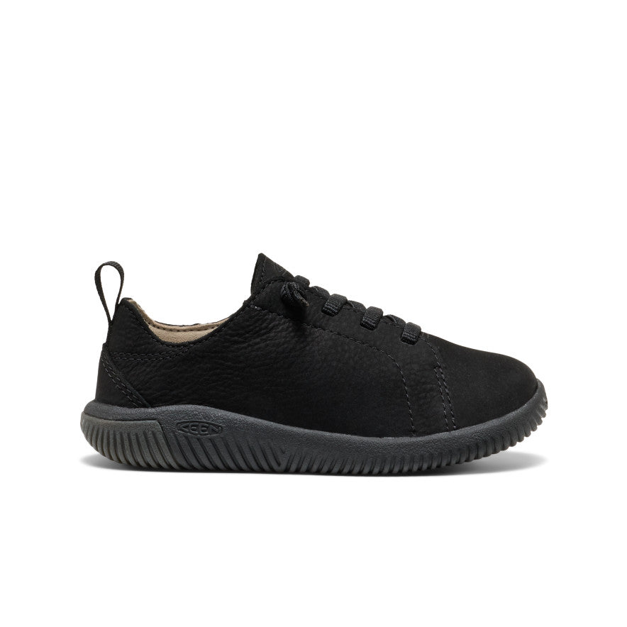 Little Kids' KNX Leather Sneaker Triple Black