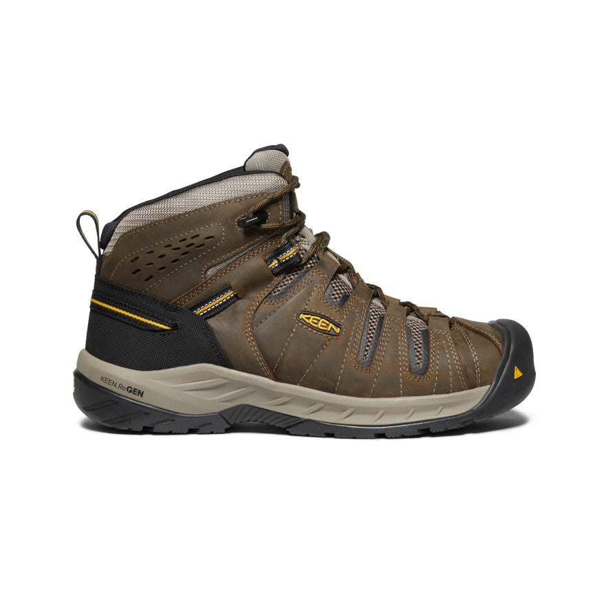 Men's Flint II Boot (Steel Toe) Cascade Brown/Golden Rod