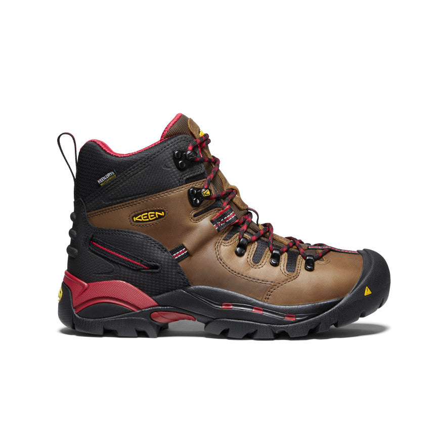 Men's Pittsburgh 6" Waterproof Boot (Steel Toe) Bison