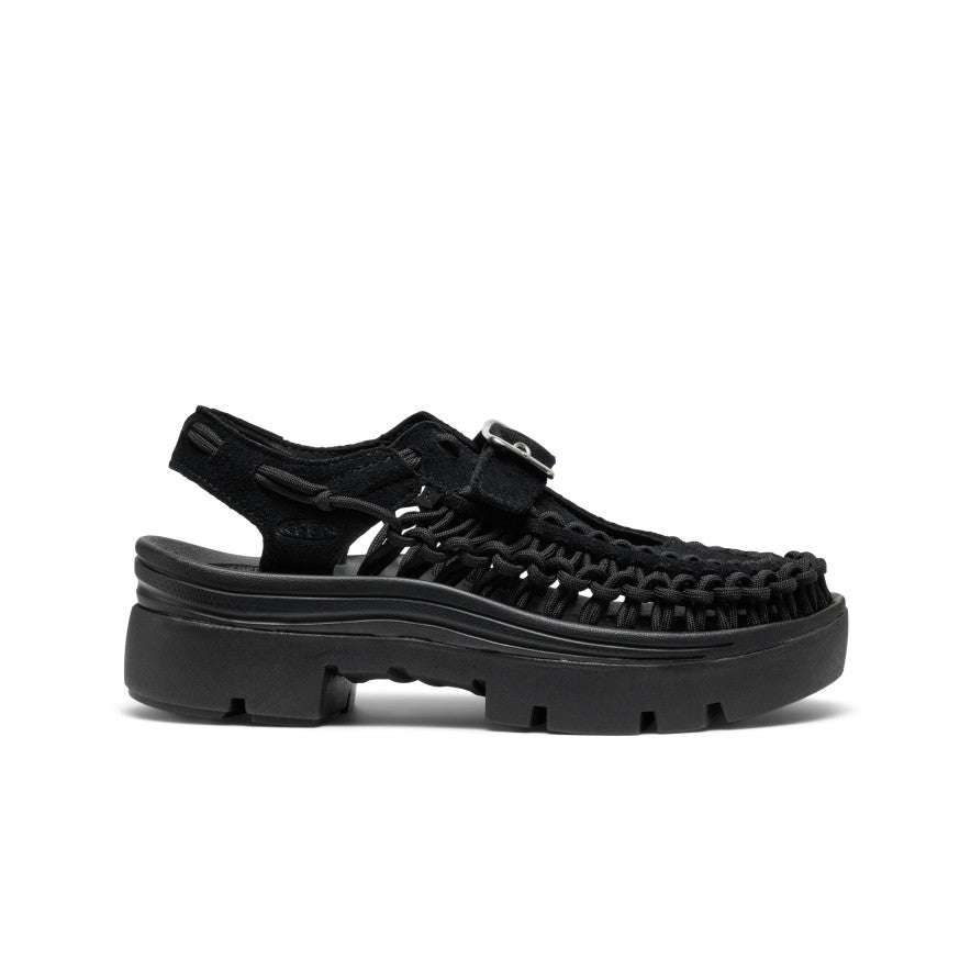 All Gender UNEEK PLT Mary Jane Sneaker Black/Black