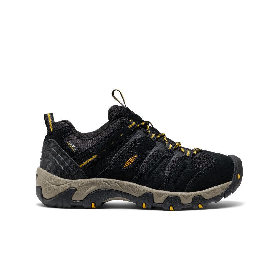 Men's Headout Waterproof Hiking Shoe Black/Lemon Curry