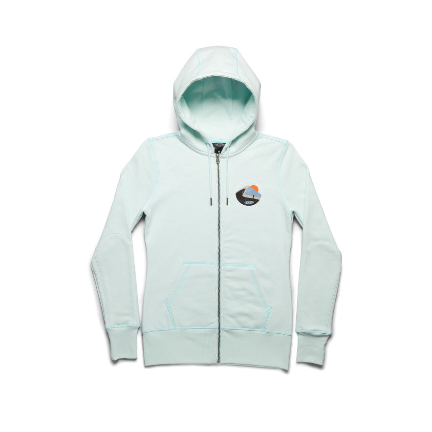 Women's Hike More Hoodie Pastel Blue