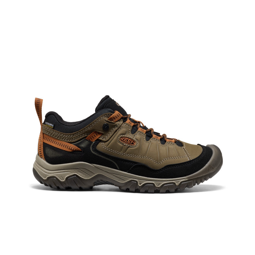 Men's Targhee IV Wide Waterproof Hiking Shoe Sea Turtle/Roasted Pecan