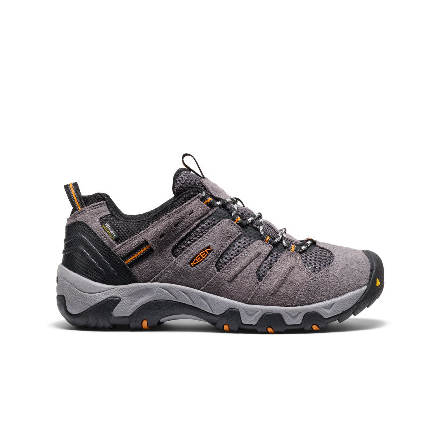 Men's Headout Waterproof Hiking Shoe Steel Grey/Orange Pepper