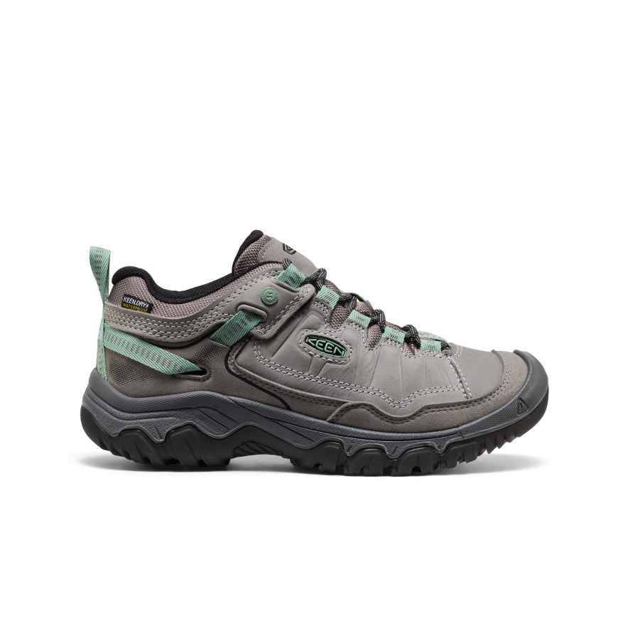Women's Targhee IV Waterproof Hiking Shoe Alloy/Granite Green