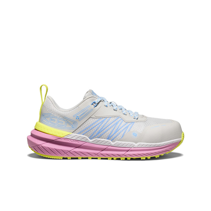 Women's Speedworks ESD Work Sneaker (Carbon Toe) Alloy/Moonlight Mauve